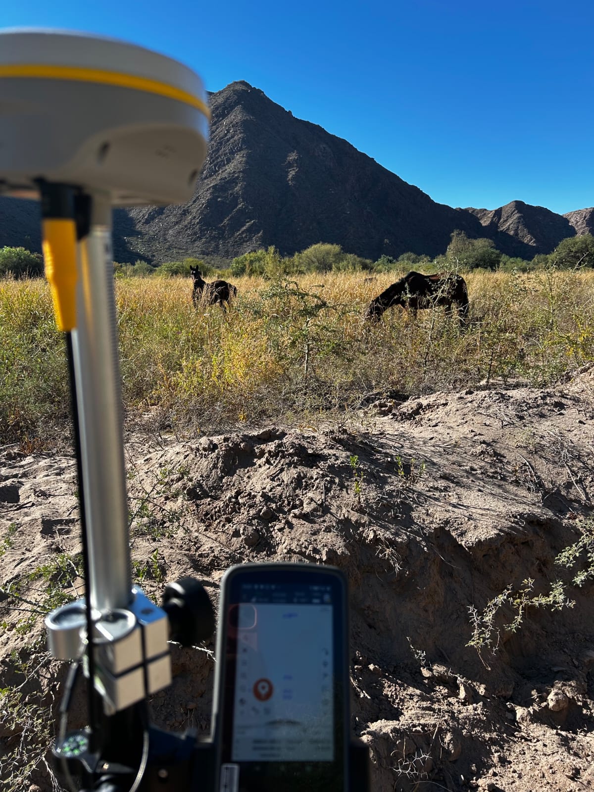 Trabajo de topografía y medición